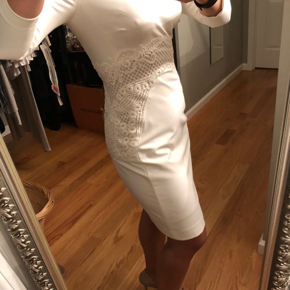 ANTONIO MELANI Dresses & Skirts - Winter white 3/4 sleeve dress